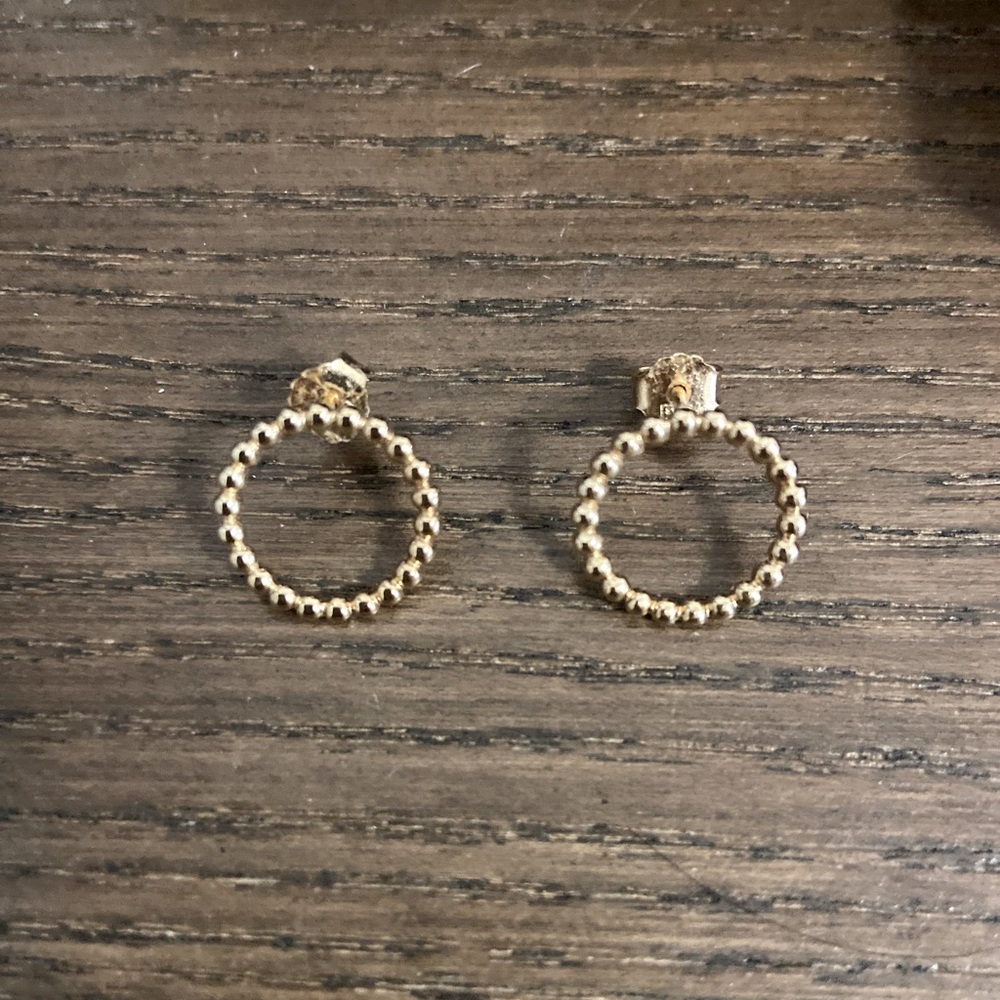 Ana Luisa Circle Stud Earrings